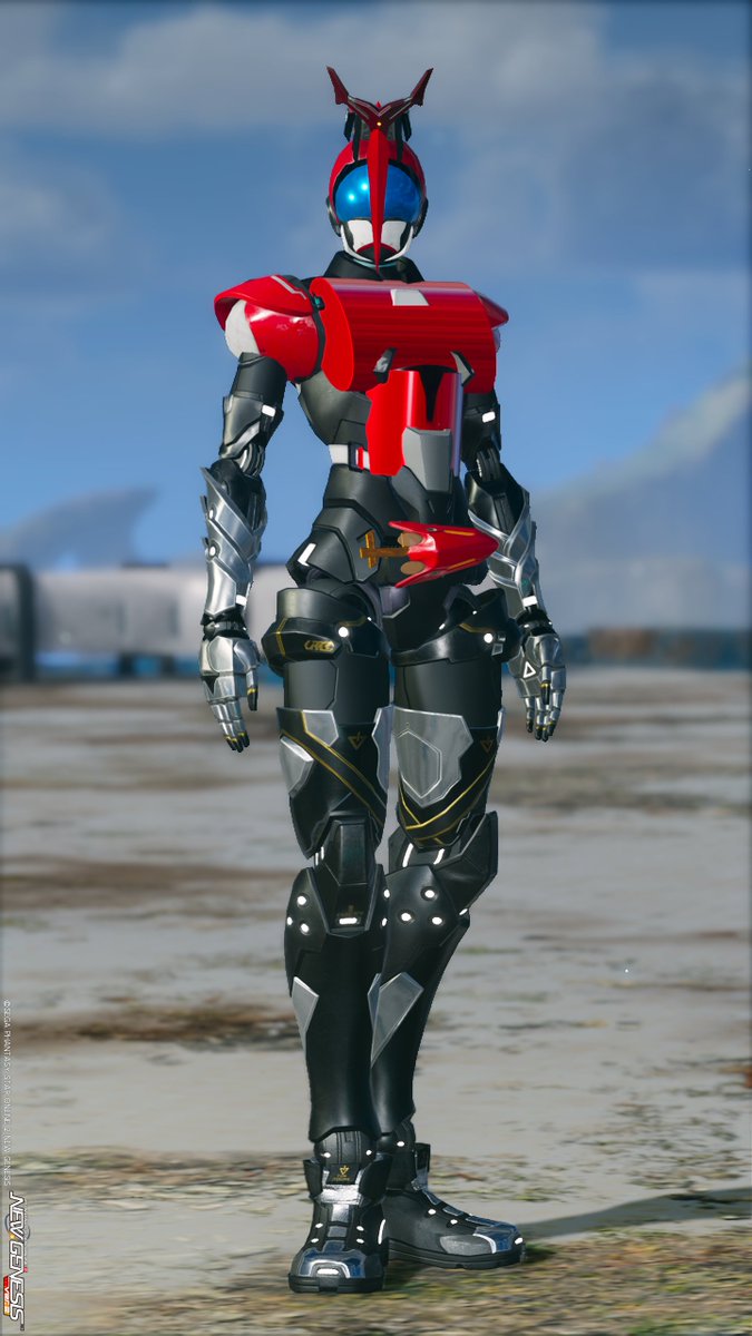 sixseven10's tweet image. #PSO2NGS #PSO2NGS_SS #メンテの日なのでSSを貼る
仮面ライダーカブト