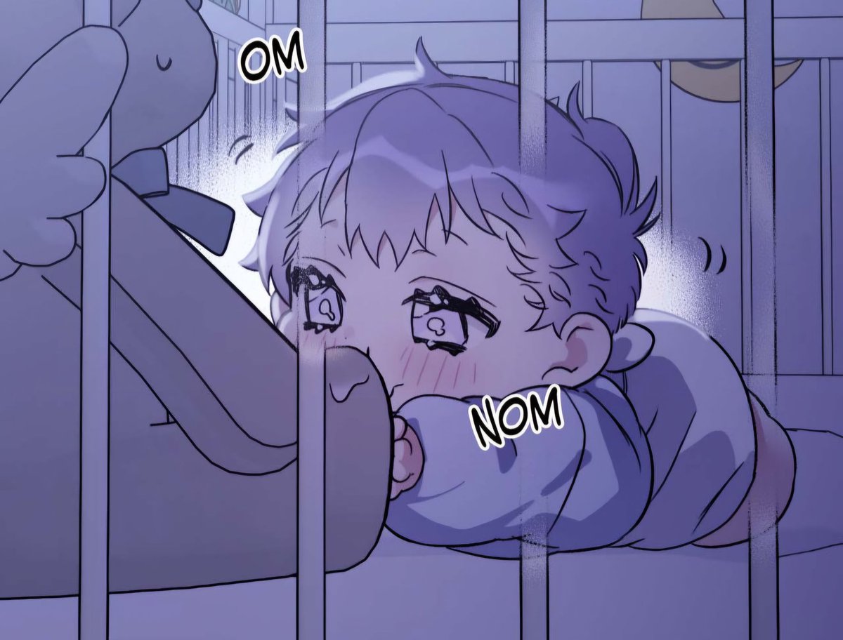 AR9197's tweet photo. Baby Yiho's ˢᵐᵒˡ morning routine 🤲🏼🥹🩵💜 https://t.co/xjkhDeT05b