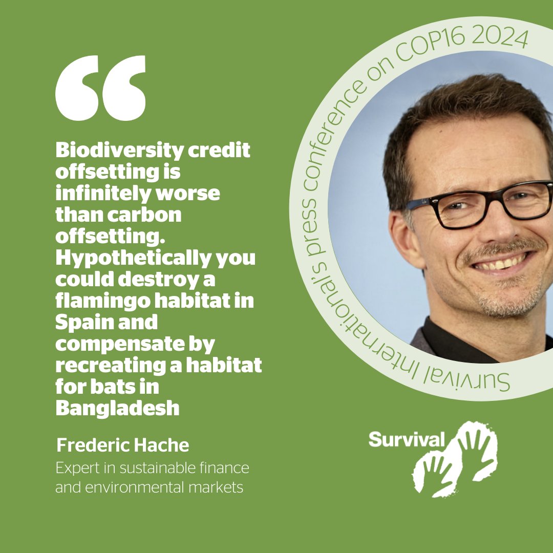 Survival International tweet media