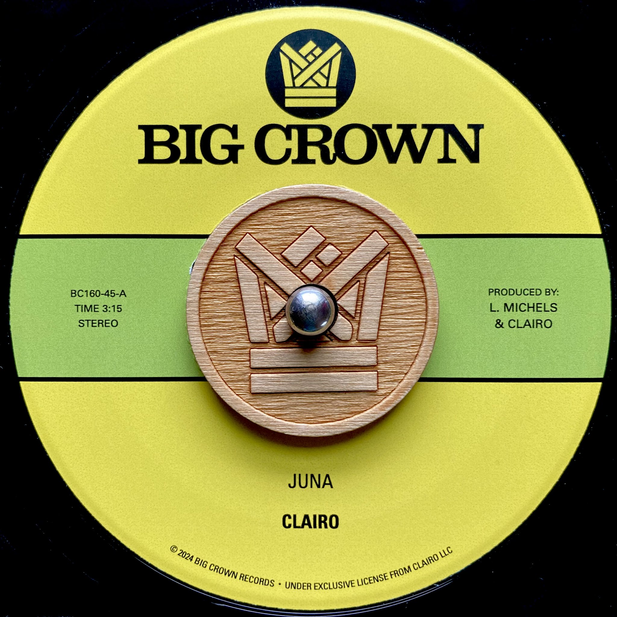 CLAIRO JUNA b/w TERRAPIN BIG CROWN レコード 【公式通販】