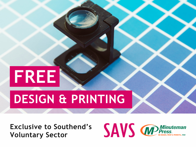 savs_southend's tweet photo. Southend's voluntary organisations can receive a free graphic design and print service to help promote their...

https://t.co/g8ejaHRJlq https://t.co/wRiYXsoQ4X