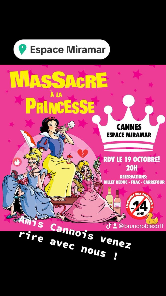 Amis Cannois 
Venez rire avec nous !
#rire #Cannes #espacemiramar