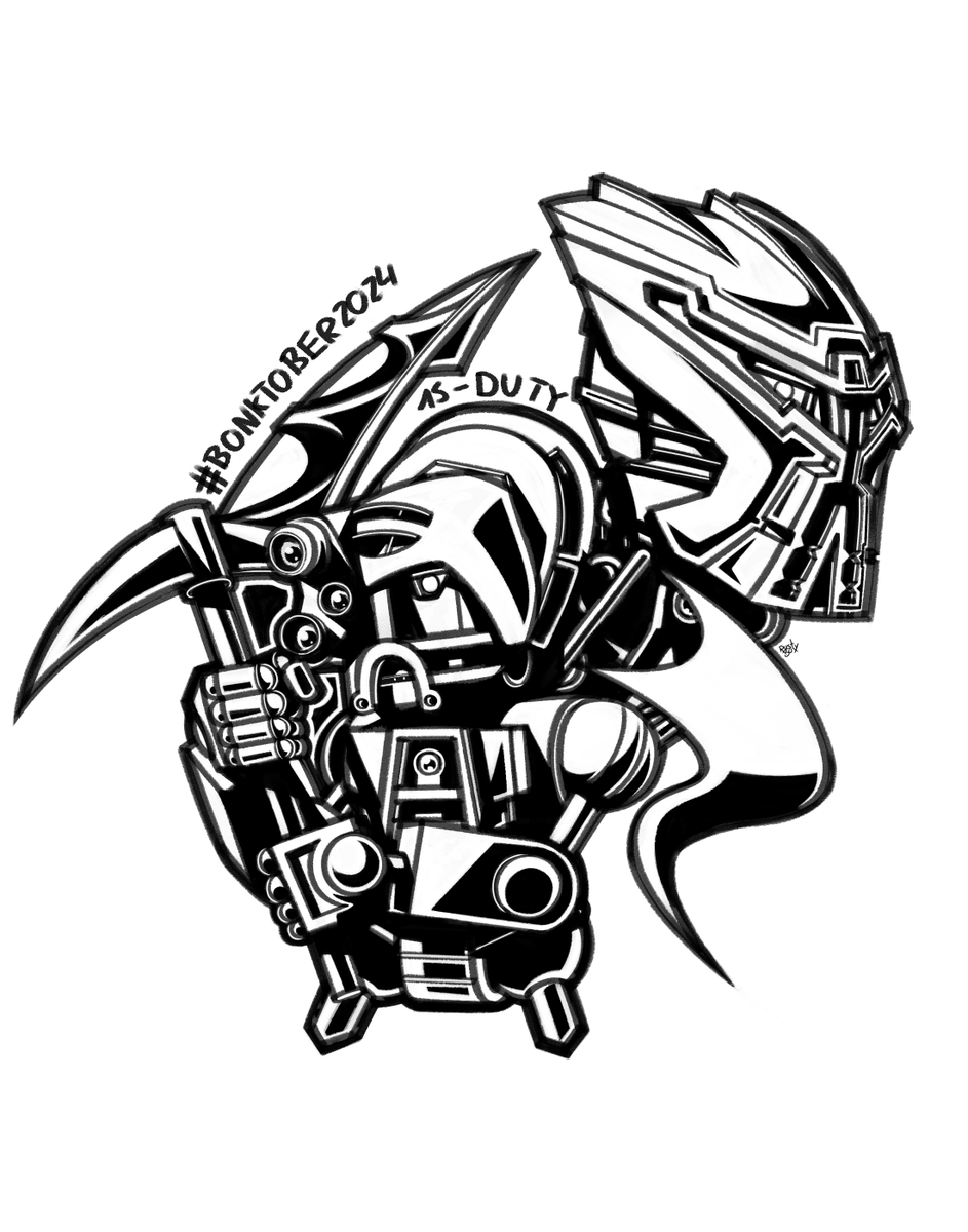 rusty_box's tweet photo. #Bonktober2024 - Day 15 - Duty
"I will do what must be done. Then I will be like Matoro. I will be a hero."
To save Mata Nui, a sacrifice was made. Not once but twice.
#Bionicle #Bonktober #Inktober #inktober2024 #bioniclefanart #toa #matoro #ignika #fanart #art #digitalart https://t.co/YxXvny6qWo