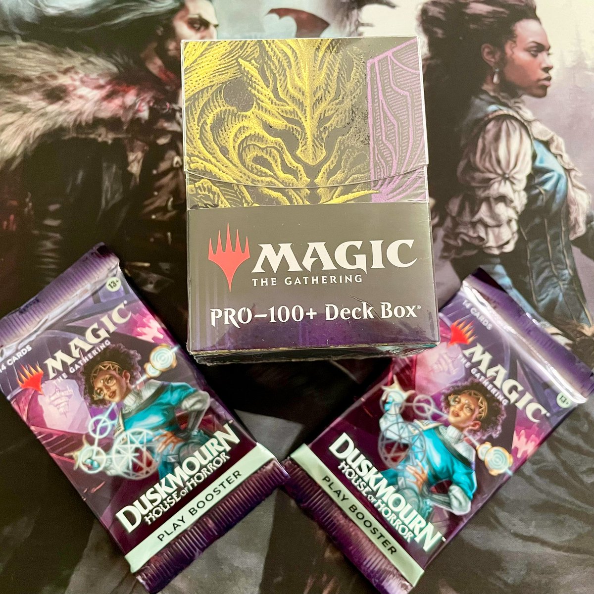 👻🧡 Happy Spooky Season 👻🧡

To celebrate 100 <a href="/YouTube/">YouTube</a> subscribers, I’m giving away 2x Duskmourn boosters and this Valgavoth deck box! 

TO ENTER:

-Like/RT this post
-Tag a friend in the comments 
-Subscribe to me on YouTube (I’ll post the link below)

Open worldwide: GL! 🧡🌎
