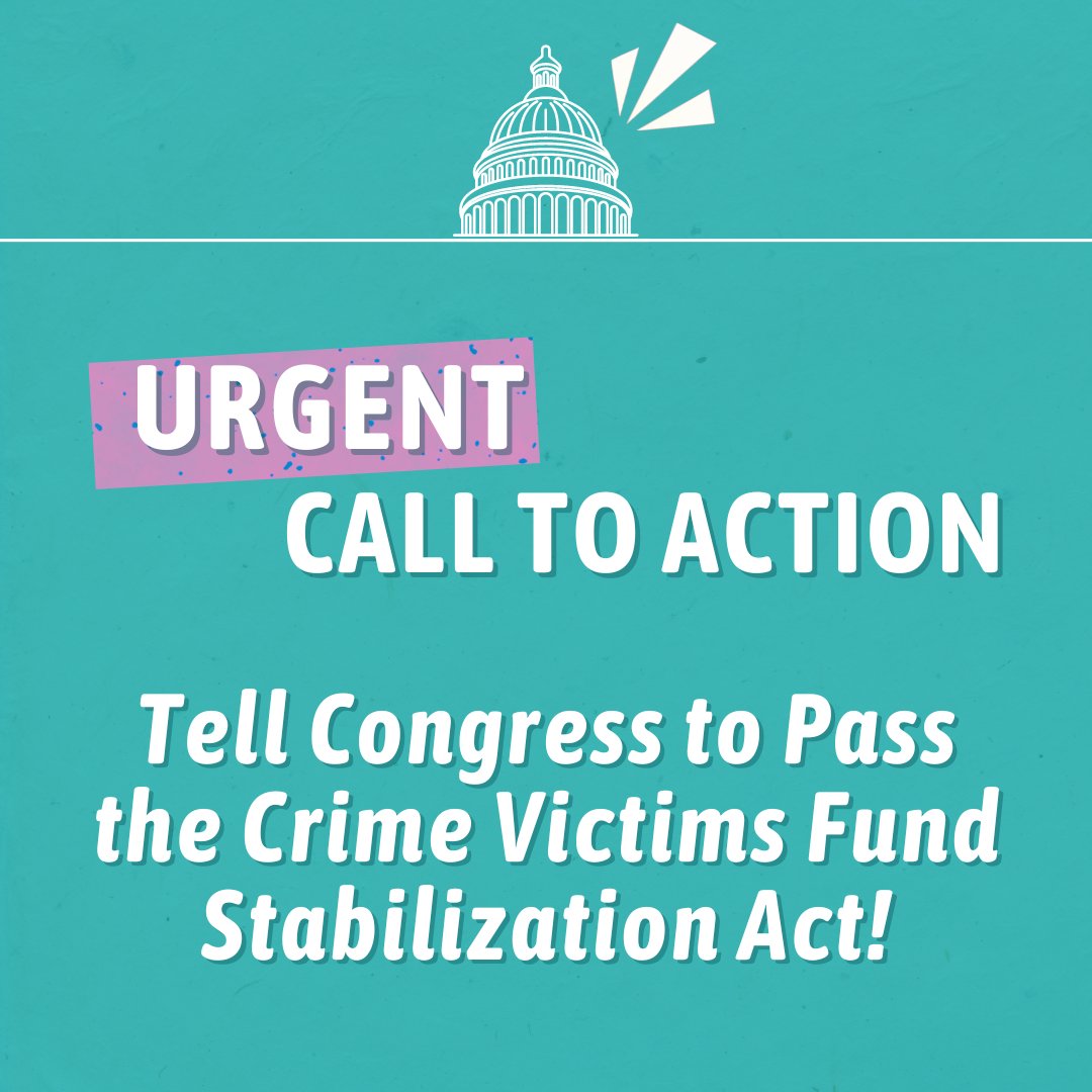 NCAforCACs's tweet image. The Victims of Crime Act (VOCA) turned 40 this year. Over its lifespan, VOCA has served tens of millions of victims of crime nationwide, including those served at Children's Advocacy Centers. Tell Congress to pass the Crime Victims Fund Stabilization Act to ensure it can keep…