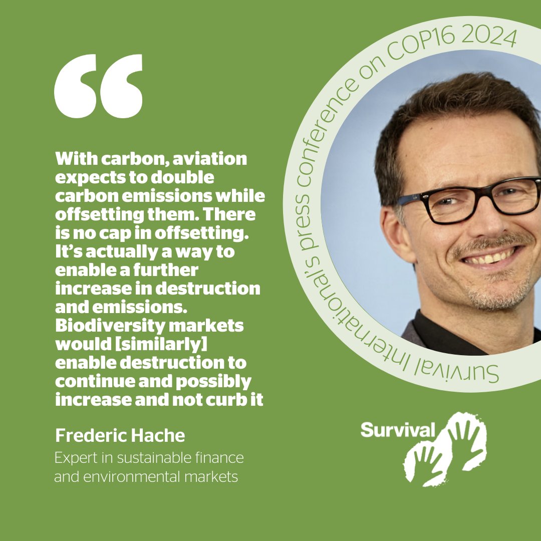 Survival International tweet media