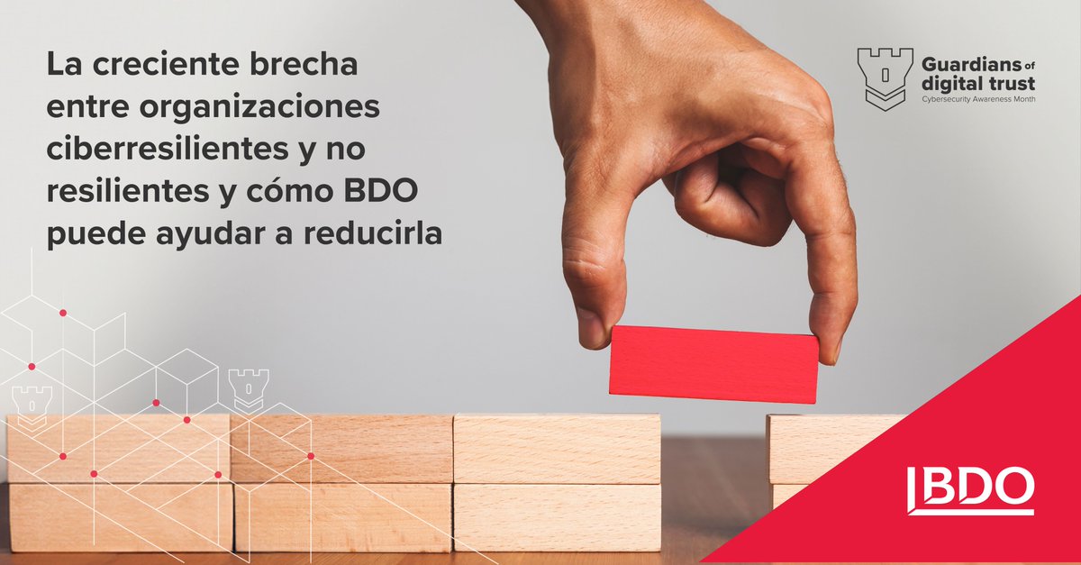 BDOUruguay's tweet photo. A medida que las amenazas cibernéticas se vuelven más complejas y frecuentes, la brecha entre las organizaciones ciberresilientes y las que no lo son se ha ampliado. Lea nuestro segundo artículo de “Guardianes de la confianza digital”:
https://t.co/KoKKkXpfED

#Ciberseguridad https://t.co/X0eQD3uLhG