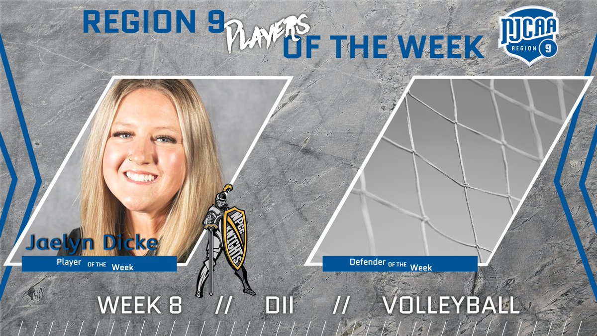 Region 9 Volleyball announced the "Players-of-the-Week" for Division II – Congratulations to Jaelyn Dicke from North Platte Community College
<a href="/NPCCKnights/">NPCC Athletics</a>
<a href="/npcc_volleyball/">NPCC Knights Volleyball</a>

- read more at region9athletics.com/general/2024-2…