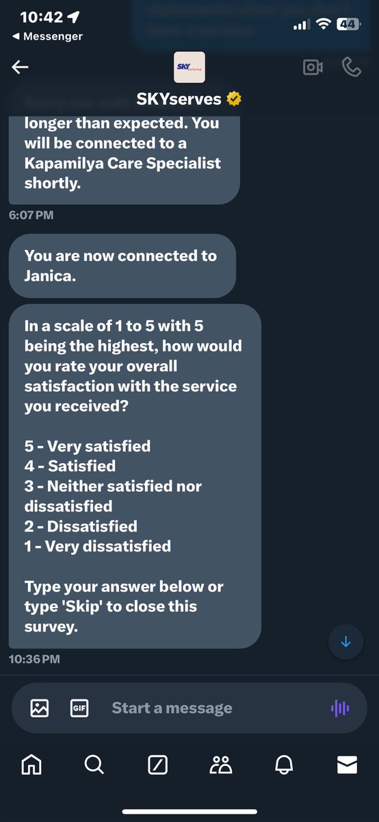 isthatalldude's tweet photo. Galing nyo tlg @SKYserves !!! 18:07 ako nagchat tpos 22:36 na ako naconnect kay “Janica” tpos humingi na kayo agad ng satisfaction rating eh wla pa ngang kahit anong message si “Janica”
Ano to gaguhan tlg #SkyCable???? 🤬🤬🤬🤬🤬🤬🤬🤬🤬🤬🤬🤬🤬🤬🤬🤬🤬🤬🤬🤬🤬🤬🤬🤬🤬🤬 https://t.co/IGYVxmCPtf
