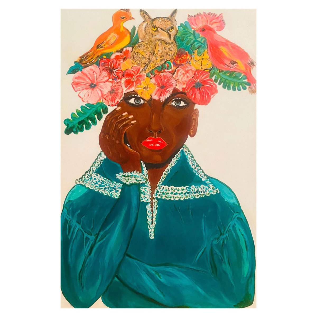Meet returning AD ART SHOW artist Vee
I’ve discovered that bold colors fuel my creativity and help me express emotions through my work.