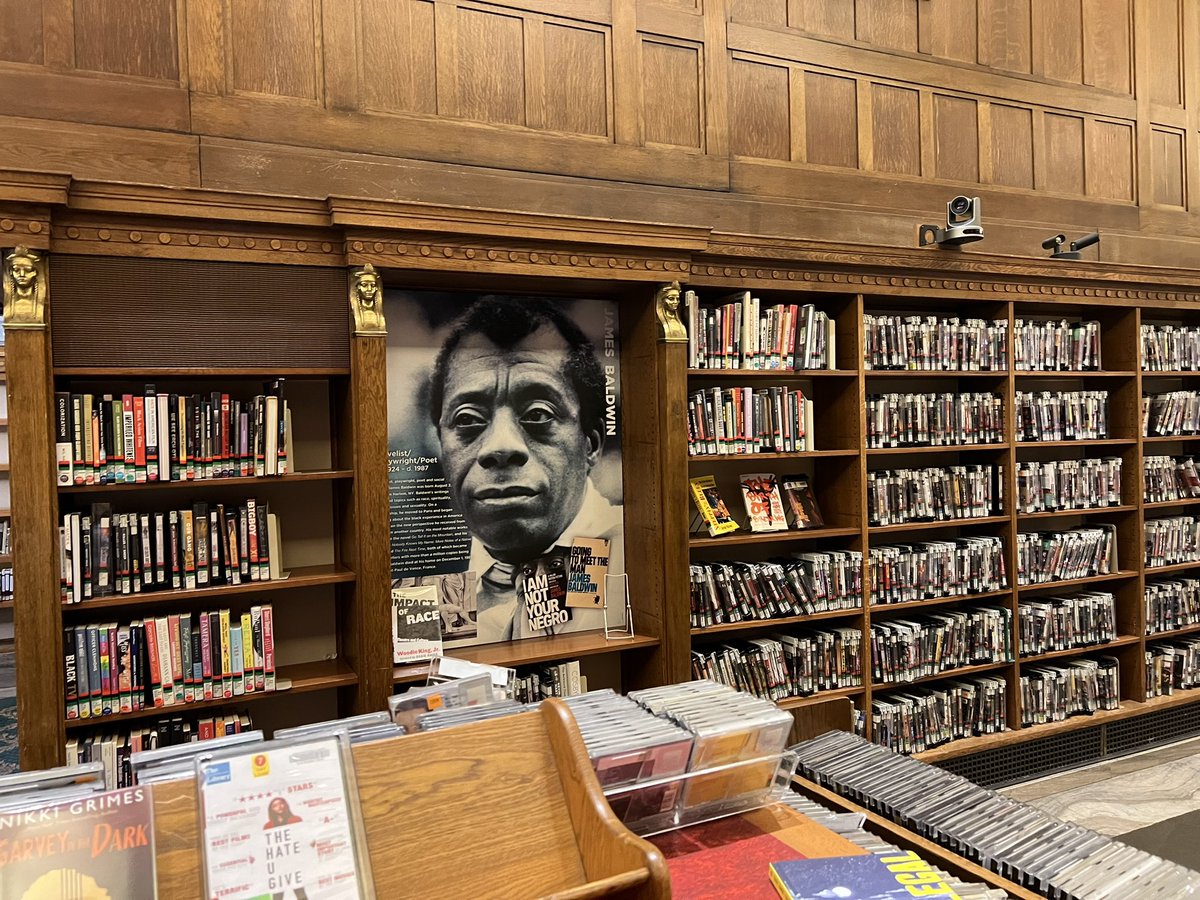 GeometricRabbit's tweet image. Attending @ABOS_Outreach &amp;amp; delighted to engage in #LibraryTourism and to provide some impromptu Reader’s Advisory while visiting  the Center for Black Literature &amp;amp; Culture at @indylibrary this morning! The staff, services, + spaces are fantastic community resources! 
#LibraryLife
