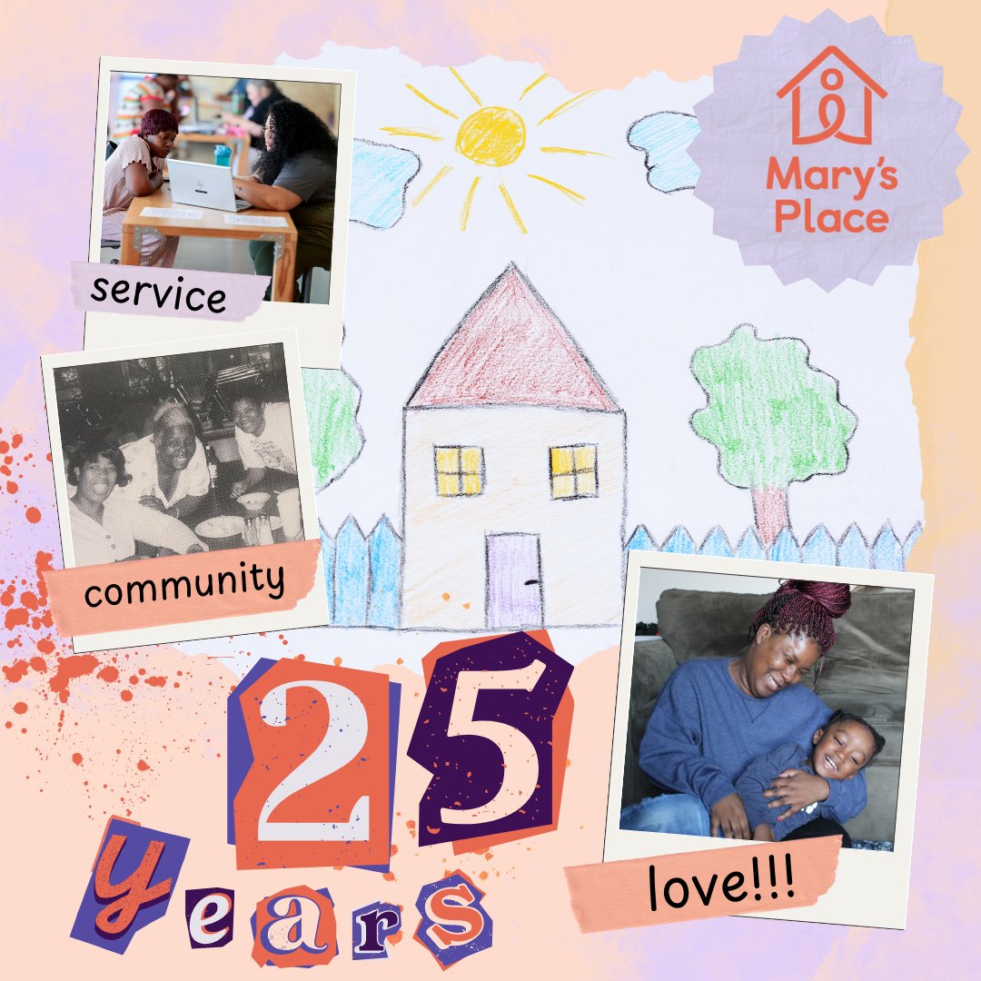 Mary's Place is celebrating 25 years of community, service, and LOVE! Explore our journey in our interactive timeline and stay tuned as we share special pieces of our history right here, on X! marysplaceseattle.org/celebrating-25… #25YearsofMarysPlace