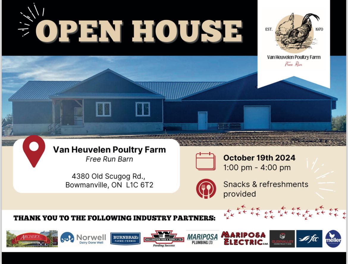 Open house this Saturday #layinghens #freerun