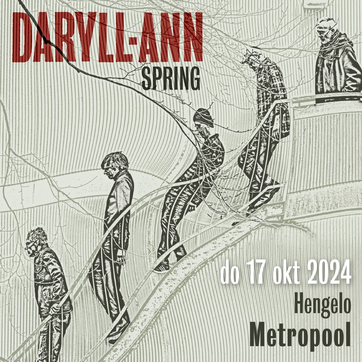 In Hengelo is altijd wat te doen, ook als je niet voor een stoplicht staat. Donderdag 17 oktober bijvoorbeeld, in Metropool, komen we live ons nieuwe album Spring ten gehore brengen. Tickets via daryll-ann.nl #daryllann <a href="/M_Metropool/">Metropool</a>