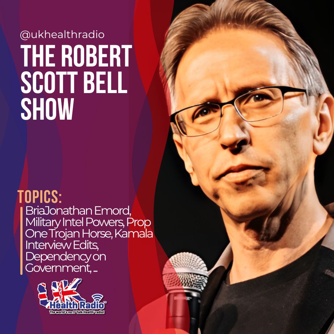 UK Health Radio™ (@ukhealthradio) on Twitter photo ‘The Robert Scott Bell Show’ <a href="/askrsb/">Robert Scott Bell</a> on <a href="/ukhealthradio/">UK Health Radio™</a> - Jonathan Emord, Military Intel Powers, Prop One Trojan Horse, Kamala Interview Edits, Dependency on Government, Food and Farm Failures, Phthalates in Ghee, World Mental Health Day, Stannum Metallicum and MORE!
👉🏼 🎧 ‘The Robert Scott Bell Show’ <a href="/askrsb/">Robert Scott Bell</a> on <a href="/ukhealthradio/">UK Health Radio™</a> - Jonathan Emord, Military Intel Powers, Prop One Trojan Horse, Kamala Interview Edits, Dependency on Government, Food and Farm Failures, Phthalates in Ghee, World Mental Health Day, Stannum Metallicum and MORE!
👉🏼 🎧