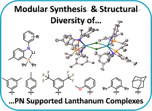 bhkenlo's tweet photo. Modular Synthesis of Monoanionic PN Ligands Leads to Unexpected Structural Diversity in Lanthanum Chemistry | Inorganic Chemistry https://t.co/OGiHwG8rQX Hohloch and co-workers @InorgChem #lanthanum #PN #ligands #steric https://t.co/2pByjOBNLN
