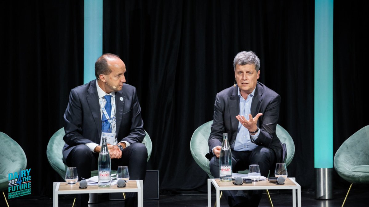 Antoine de Saint-Affrique <a href="/Danone/">Danone</a>, partage sa vision du futur du secteur : « Le potentiel de la protéine laitière est immense. A nous de le révéler, en continuant à innover et à mettre à profit la science derrière nos produits » #IDFWDS2024