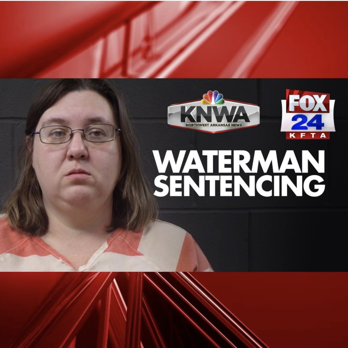 Amber Waterman pleaded guilty to kidnapping and murdering Ashley Bush and causing the death of Bush’s unborn child in 2022. Waterman’s sentencing is today at 11am. Tune into <a href="/KNWAFOX24/">KNWA & FOX24 News</a> tonight at 5, 5:30 and 6 for live coverage
#NWAnews #NWArk

Full story: tinyurl.com/3tn5z9u7