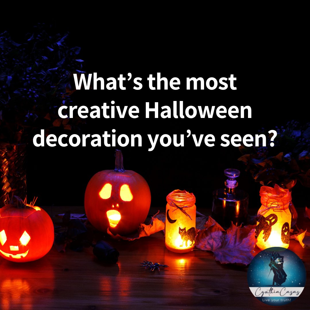 CynthiaCasas_'s tweet image. Got a favorite Halloween decoration that blew your mind? 🎃👻 Show us your most creative finds! #HalloweenDecor #SpookyCreativity #FallFun