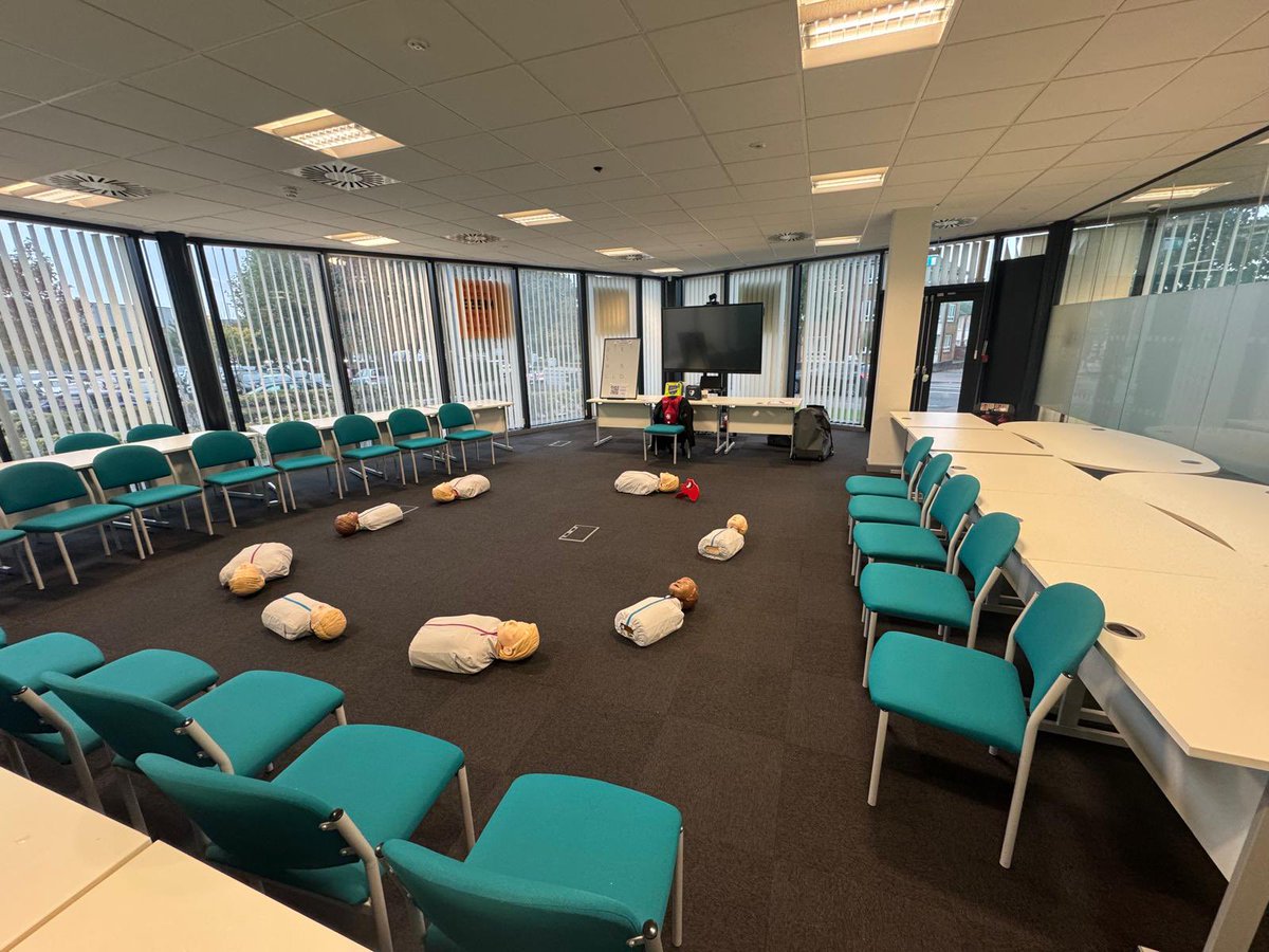 Thank you to <a href="/bbcollege/">Blackburn College</a> for choosing us for their Emergency First Aid at Work training.

We invest all of the income from accredited training into our free training offer. Get in touch to discuss your training
needs 💚