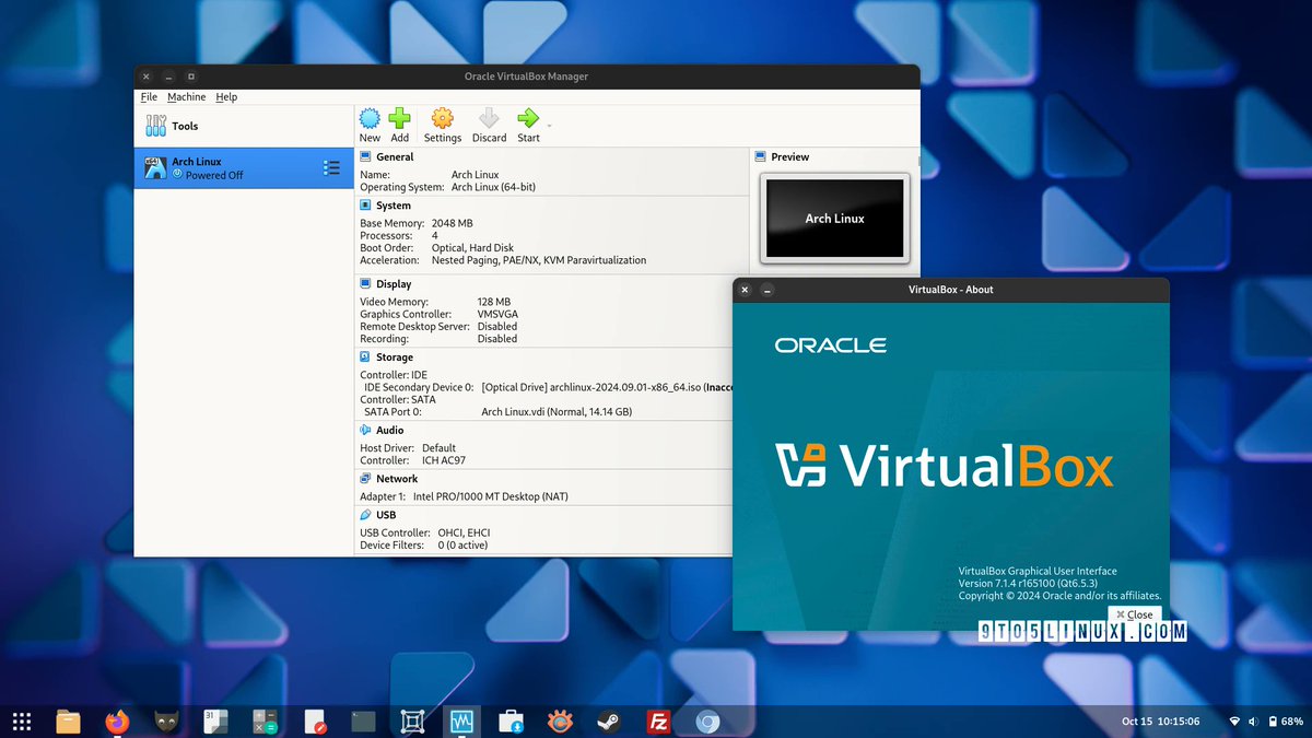 VirtualBox 7.1.4 Released with Initial Support for #Linux Kernel 6.12, Other Linux Changes 9to5linux.com/virtualbox-7-1…

<a href="/virtualbox/">Oracle VirtualBox</a> #OpenSource