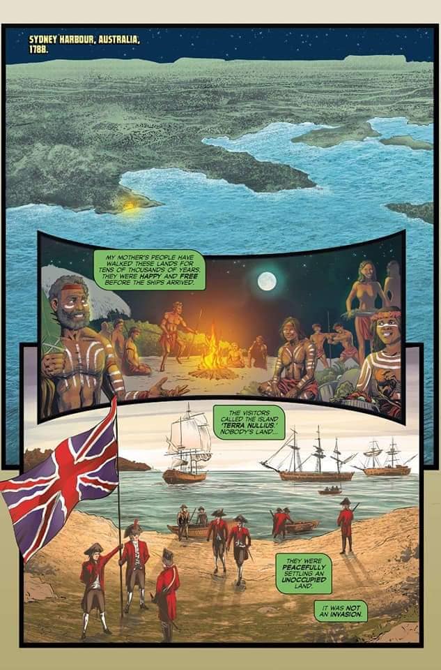 Christian Carnouche (@carnouchec) on Twitter photo It's okay to criticise your country.
In THE RESURRECTED, I ripped Australia a new one for our treatment of Indigenous-Australians, and in our next OGN, <a href="/MeriamCarnouche/">Meriam Carnouche</a> and I are taking aim at France.
Hold your governments accountable. You're not a traitor, you're a patriot! It's okay to criticise your country.
In THE RESURRECTED, I ripped Australia a new one for our treatment of Indigenous-Australians, and in our next OGN, <a href="/MeriamCarnouche/">Meriam Carnouche</a> and I are taking aim at France.
Hold your governments accountable. You're not a traitor, you're a patriot!