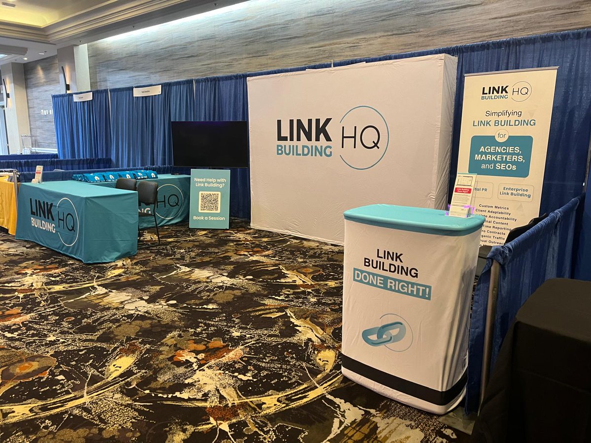Linkbuildinghq's tweet image. You simply can&apos;t miss us at @Pubcon!
#Pubcon