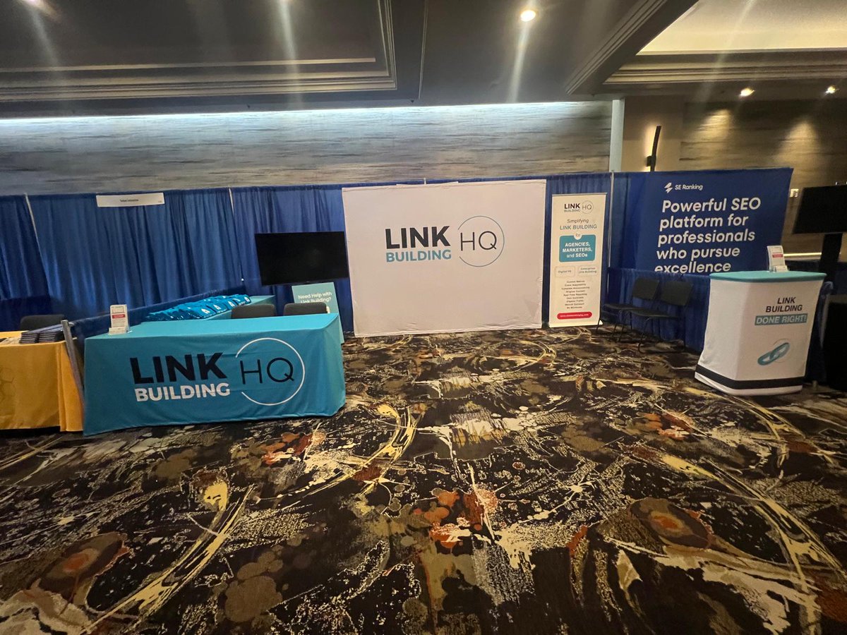 Linkbuildinghq's tweet image. You simply can&apos;t miss us at @Pubcon!
#Pubcon