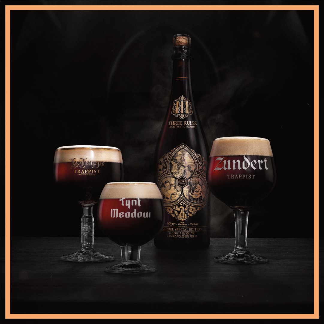 JamesClayBeers's tweet photo. Three Rules of Authentic Trappist - 7.4% Special Dubbel
A collaboration between Tynt Meadow, La Trappe, and Zundert.  

Exclusively available to UK trade via James Clay and Sons, with orders open from Monday 4th of Nov.

Find out more about the beer on: https://t.co/rGGqLiPzko https://t.co/AgB2KPV1BG