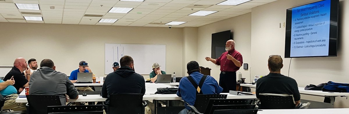 NCRuralWater's tweet image. Day 1 of Utility Management School is off to a great start! Dwight Lancaster, is leading today’s session on technical sustainability.
Thank you to the @greensborocity for hosting and to @tankcaredotnet and Ryan Lucy for providing lunch today.

#UtilityManagement  #TrainingWeek