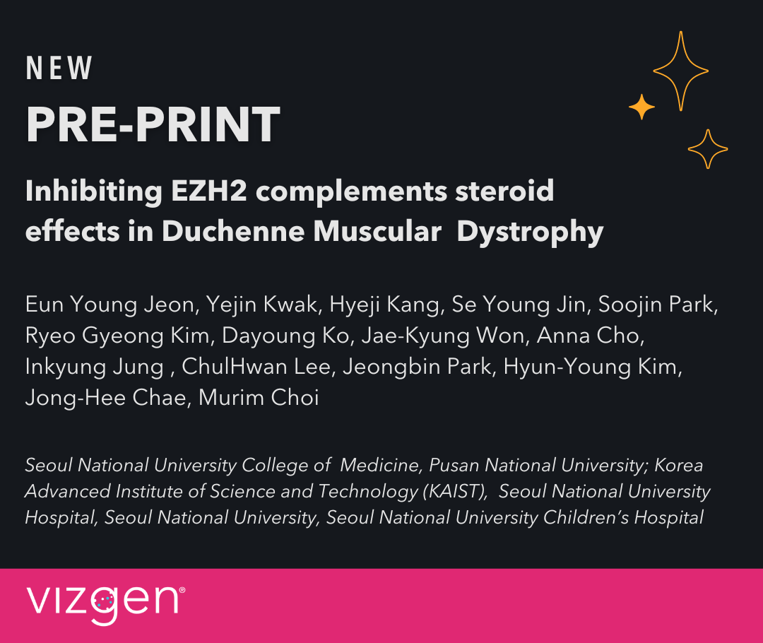 🚨 New Pre-Print! 

Exciting new research on Duchenne Muscular Dystrophy (DMD) is out, featuring #MERSCOPE data! This study dives deep into the molecular mechanisms of DMD, exploring how glucocorticoids impact disease progression.

📄 Pre-print: hubs.ly/Q02Tfz1D0