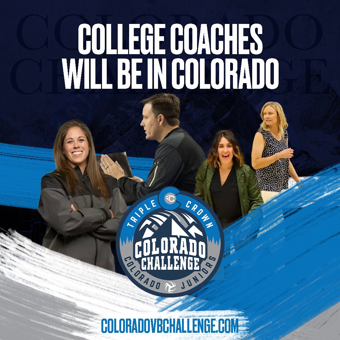 TCVolleyball's tweet photo. ALERT - NEW COLLEGE RECRUITING PERIOD!! ⚠️⚠️⚠️

In 2025, the first weekend that NCAA Division 1 volleyball coaches can recruit is January 17. Colorado Challenge kicks off on Jan. 18 and will be the the first stop for many recruiting coaches.

#volleyball #coloradochallenge https://t.co/JT8DzAooxw