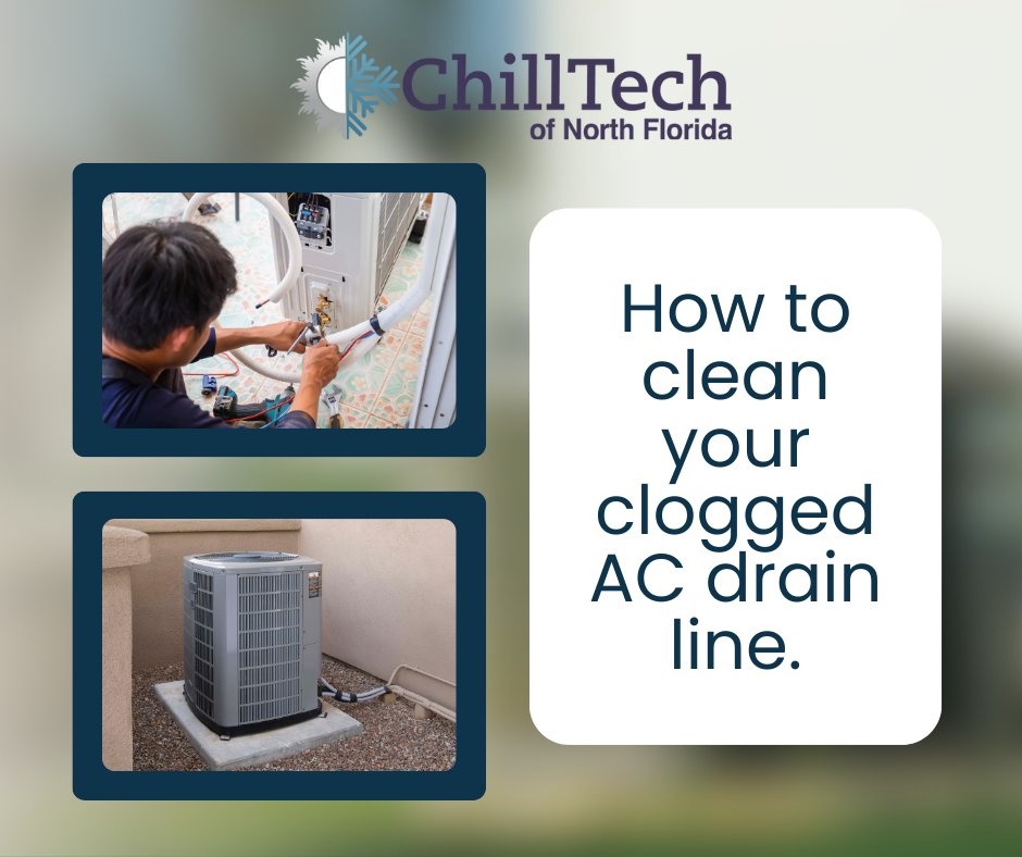 Chilltechnf's tweet image. 🌟 Tip of the Day Tuesday 🌟

How to Clean Your Clogged AC Drain Line 🛠️❄️

Check out our latest blog post! chilltechjax.com/post/how-to-cl…

#TipOfTheDayTuesday #ACMaintenance #ChillTechCares #NewBlogPost