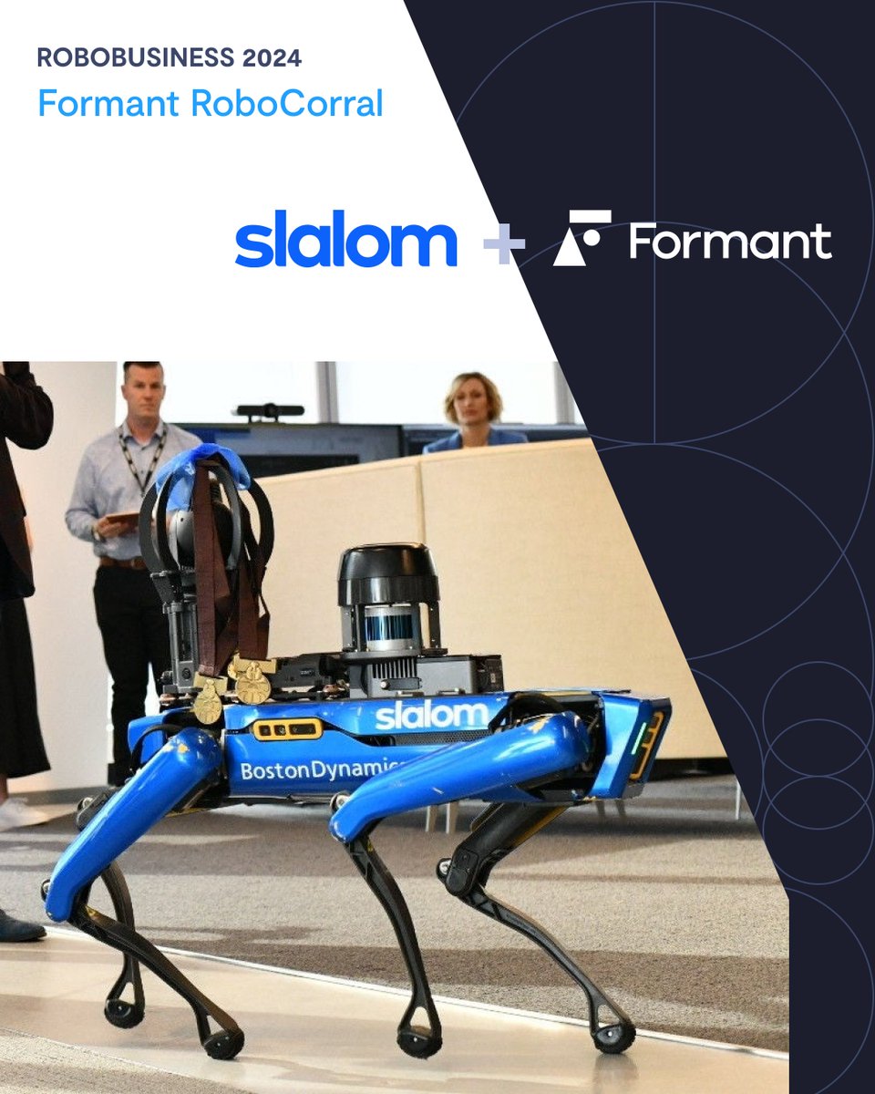 FormantInc's tweet image. Who’s next to join us at RoboBusiness? 👀

We’re glad you asked. Our team is excited to share that @Slalom, a global consulting firm specializing in strategy, technology, and business transformation, will be exhibiting with us at booth #717.

Don&apos;t miss their demo!