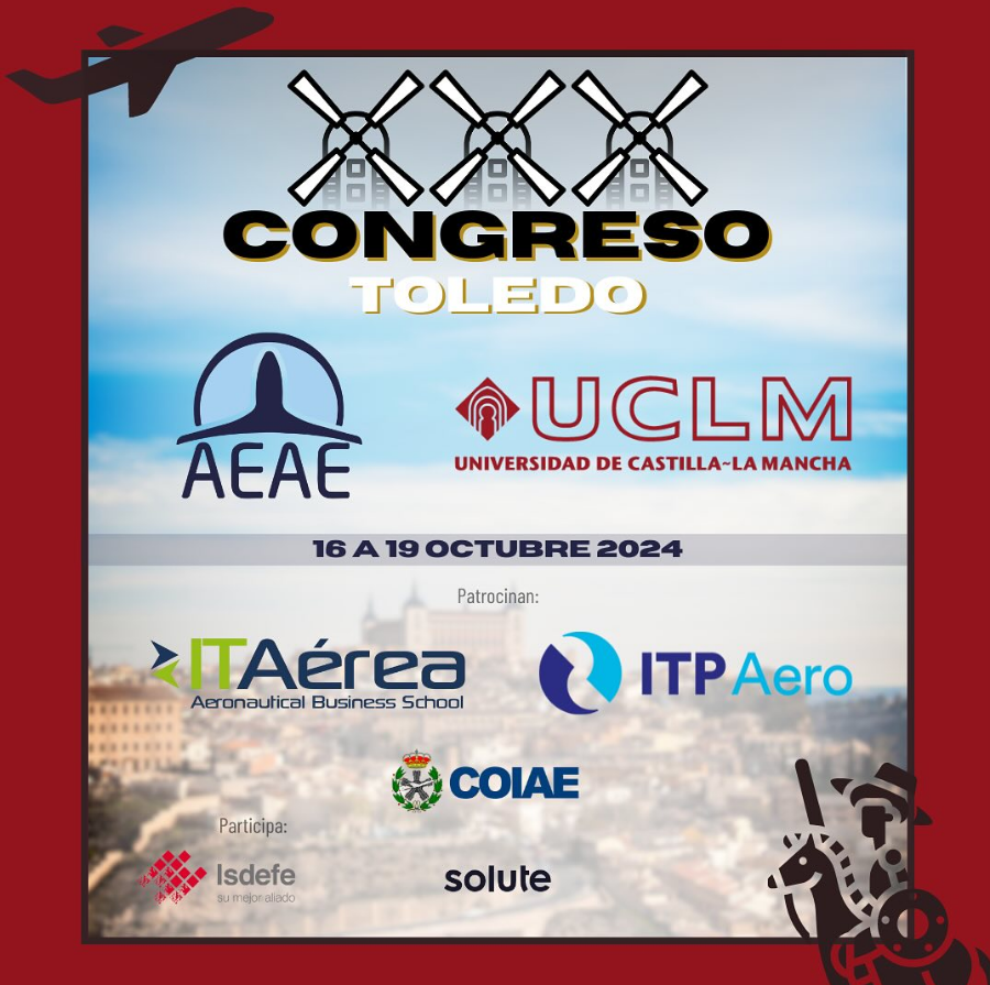 Todo preparado para recibir a partir de mañana y hasta el sábado a los representantes de estudiantes de ingeniería aeronáutica y espacial, en su XXX congreso. Bienvenidos a <a href="/eiia_toledo/">Escuela Ingeniería Industrial y Aeroespacial UCLM</a> <a href="/uclm_es/">Universidad de Castilla-La Mancha</a>