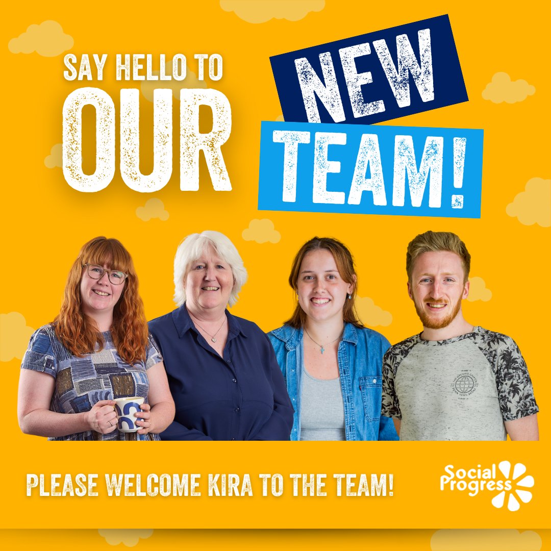 SocialProgress's tweet image. Say a big hello to our new team! 👋🏻 You may have seen that we recently welcomed new Social Media Account Manager, Kira, to the team. If you haven't already, please join us in welcoming her. 🙌🏻

#NewTeam #NewStarter #NewBeginnings #TeamSoPro #DigitalMarketing #Honley #Huddersfield
