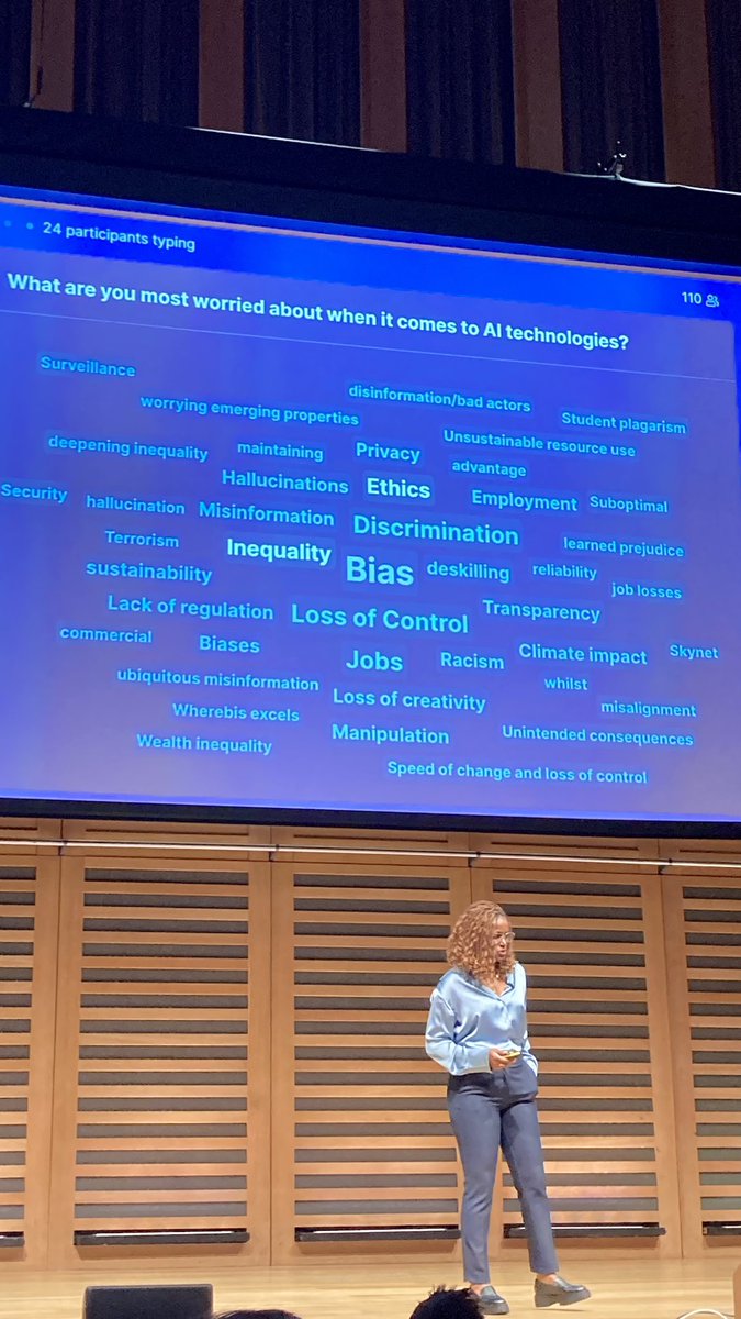 Vania Schiff (@vaniaschiff) on Twitter photo Great Turing Lecture yesterday β <a href="/Abebab/">Abeba Birhane</a> on AI hype, concentration of power, and the uneven distribution of harms, benefits, and responsibilities Great Turing Lecture yesterday β <a href="/Abebab/">Abeba Birhane</a> on AI hype, concentration of power, and the uneven distribution of harms, benefits, and responsibilities