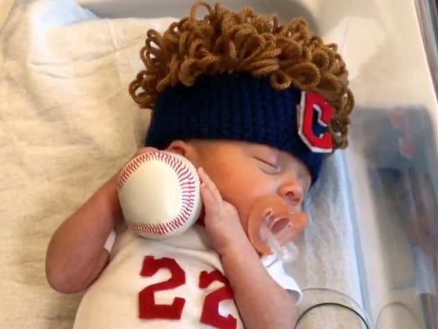 The Cleveland Clinic Is Dressing Up Their Babies In The NICU As Guardians Players And It's The Cutest Thing Ever buff.ly/3BOQgo4