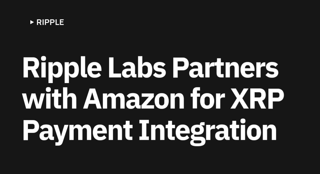 Back in 2021, an #Amazon executive joined #Ripple as an engineering lead, and now Amazon has integrated Ripple’s payment systems. Once again, we're right on the money, with $XRP at the heart of all the action

Hope all our brothers and sisters are having a blast at #RippleSwell!