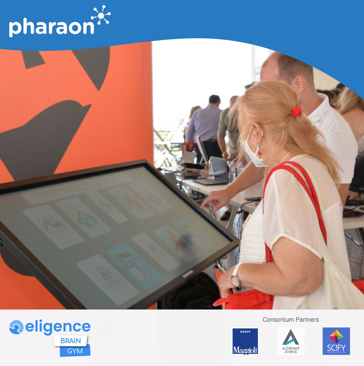 📣#PharaonOpenCall2Winners: #Eligence web-platform was showcased at the Alzheimer Festival 2024, organised by Alzheimer Athens Association, as an innovative tool for exercising cognitive skills

<a href="/AlzheimerAthens/">Alzheimer Athens</a> <a href="/SciFY_org/">SciFY</a> <a href="/gruppo_maggioli/">Gruppo Maggioli</a>

ℹ️ bit.ly/3unAlcN

#Pharaoneu