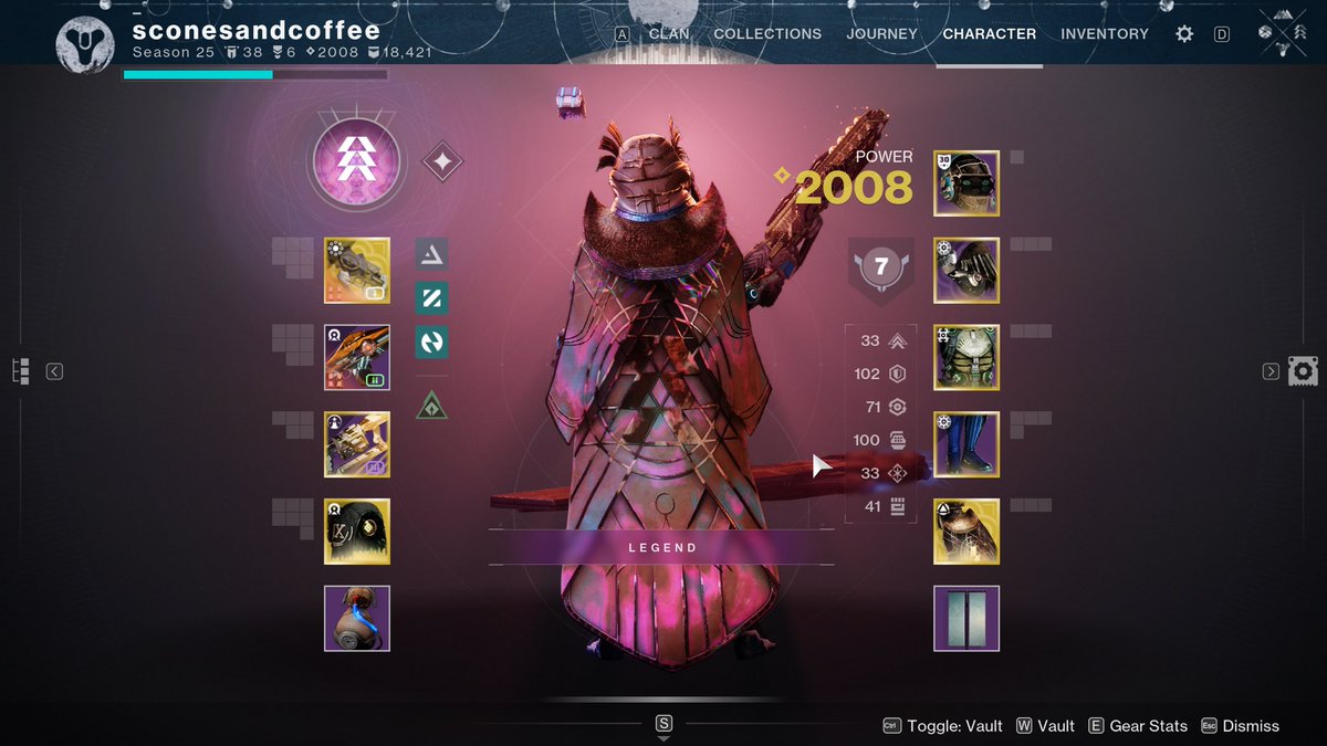 sc0nesandc0ffee's tweet image. I found THE shader for this ornament so don’t talk to me or Ariadne like that ever again.

Also I’m sorry for what I said about Outbreak…. @goldenfoolbee …it slapped real hard. 😅

#destiny2 #dualdestiny