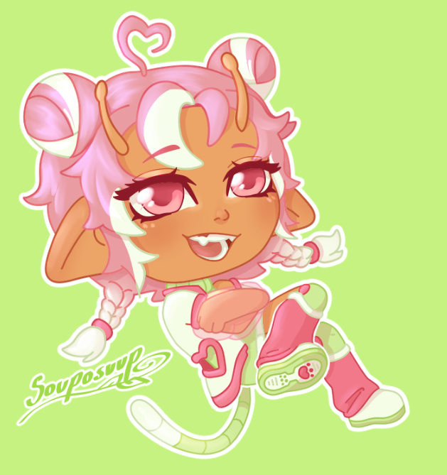 I needed to draw this beauty in #chibi ! 

#artmoots #digitalart #commsopen