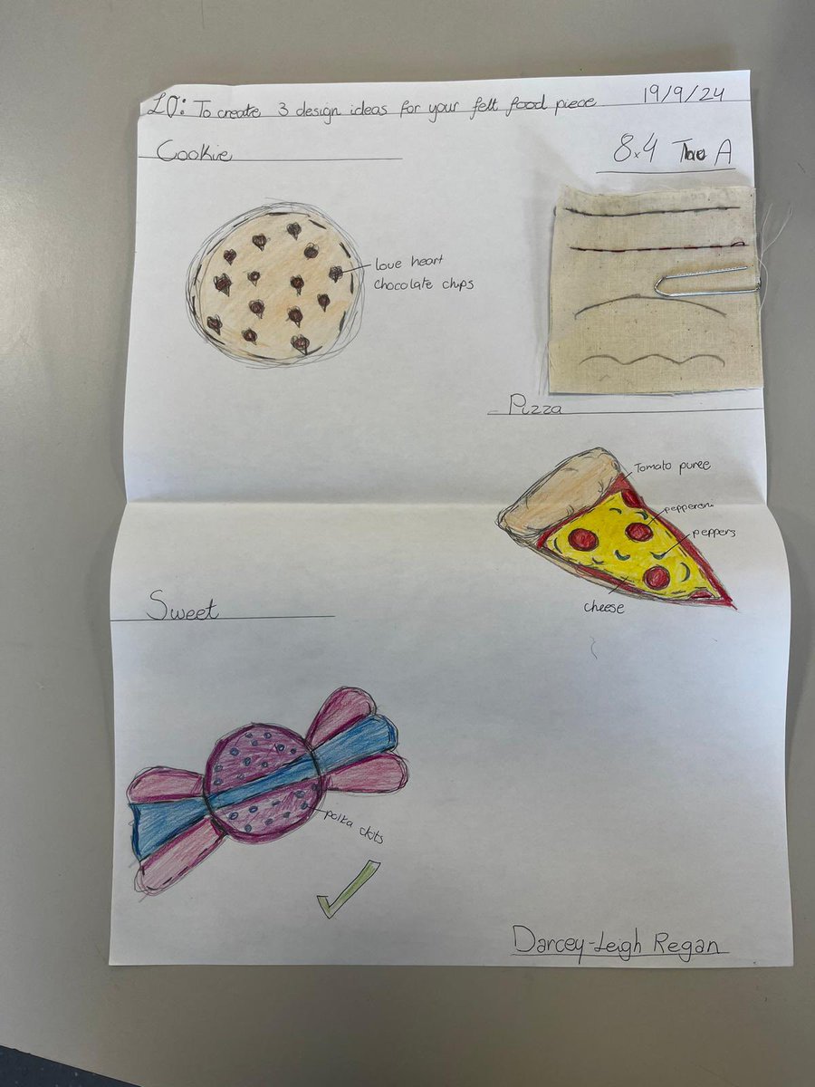 Year 8 have been designing felt food and practicing their hand stitching skills. Well done Year 8 🙌🏽

#WEAREBSCA #STRIVE