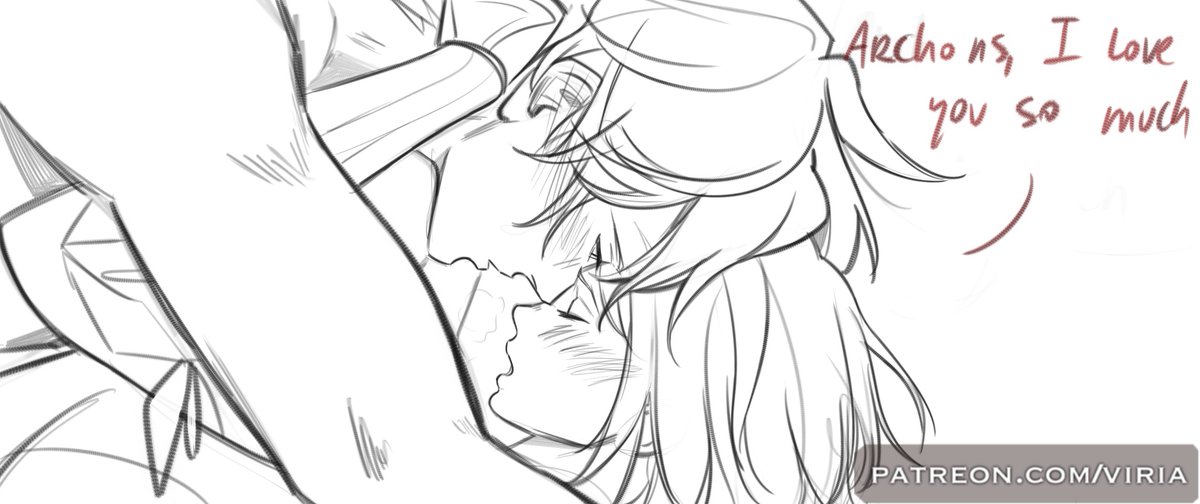 finally reunited (#chilumi nsfw comic) - pages 7-14 (line)
is up on pa treon!☺️🥰 you can see everything in green twinkle tier:") 