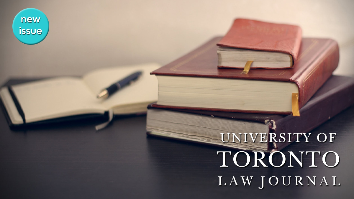UTP Journals (@utpjournals) on Twitter photo Learn about judicial review as quasi-administrative jurisdiction with this article by <a href="/jfmur1/">Joanne Murray</a> of <a href="/uocommonlaw/">uOttawa | COMMON LAW</a> from the University of Toronto Law Journal 74.4: bit.ly/UTLJ744a #JudicialReview #Law Learn about judicial review as quasi-administrative jurisdiction with this article by <a href="/jfmur1/">Joanne Murray</a> of <a href="/uocommonlaw/">uOttawa | COMMON LAW</a> from the University of Toronto Law Journal 74.4: bit.ly/UTLJ744a #JudicialReview #Law