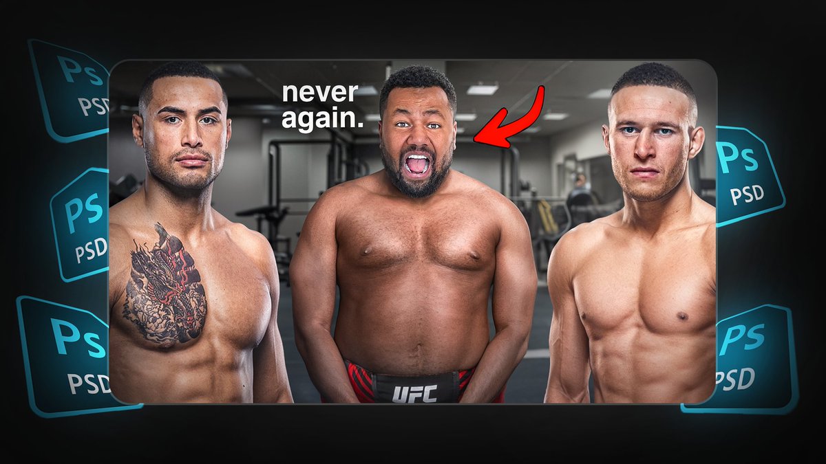 🎁 I'm giving away a PSD of my Thumbnail for FREE!

— Follow
— RT
— Comment " Done "

Don't miss the chance! 😉