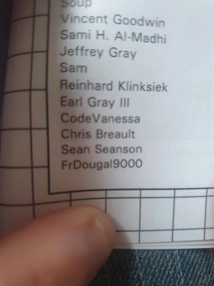 FrDougal9000's tweet photo. I wrote a bunch of articles that are featured in this book: 

-nearly all the 8-bit Sonic titles
-Sonic 3D Blast
-Crusader of Centy/Soleil

this is the biggest published collection of my work - AND I'm even sat right next to @SeanSeansonYT in the Patreon backer credits! : ) https://t.co/XHzgSObo8J