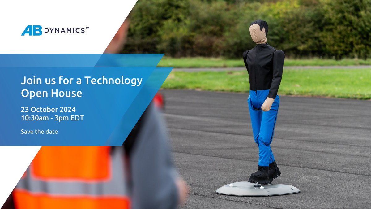 📣 SAVE THE DATE: Join us on October 23 at our Wixom, Detroit HQ for a Technology Open House, just a short drive from #AutoTestNovi! Register here: eventbrite.com/e/102958360126…