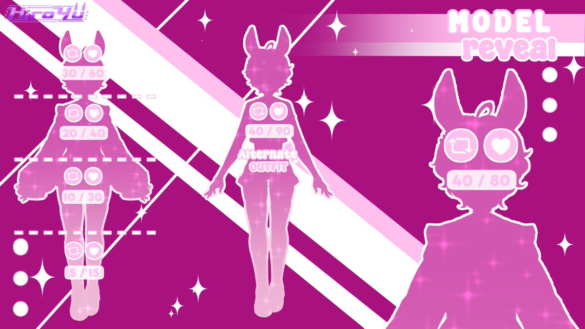 Hiro_Yu_VT's tweet image. ✨2.0 MODEL REVEAL✨

🐰Brand new me with 2 new outfits!

🐰Like and retweet to reveal the new boy! 🥰

Model by  @YamiesCupid
Reveal panels by @GeariArt

#ENVTuber | #VtuberDebut | #ModelReveal