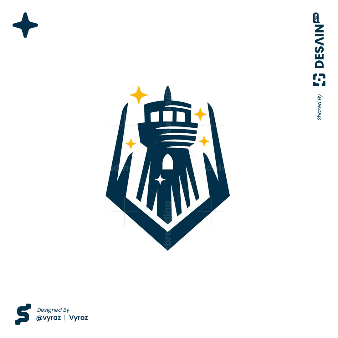 desain_org's tweet photo. #LighthouseLogo - The lighthouse shield logo by Vyraz blends elegance and meaning, evoking safety and guidance. A captivating design that connects with #logo lovers! 🛡️🌊
.
✨Scalebranding: /vyraz 
✨More: https://t.co/y5uOMIExfW https://t.co/2wLFHW4yBI